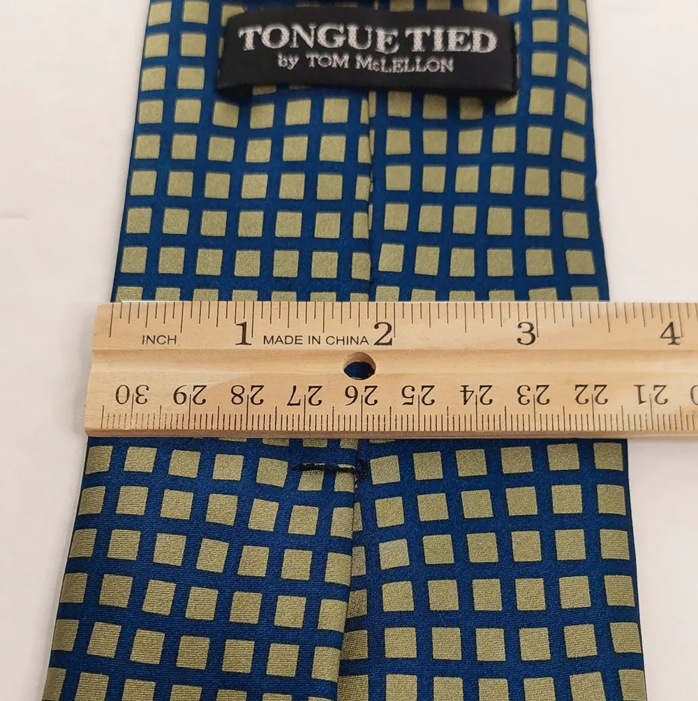 Tongue Tied By Tom McLellon Men's Tie Neckwear Silk Korea